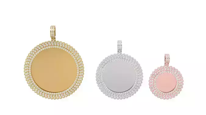 Picture pendant 1-2 inch N 89