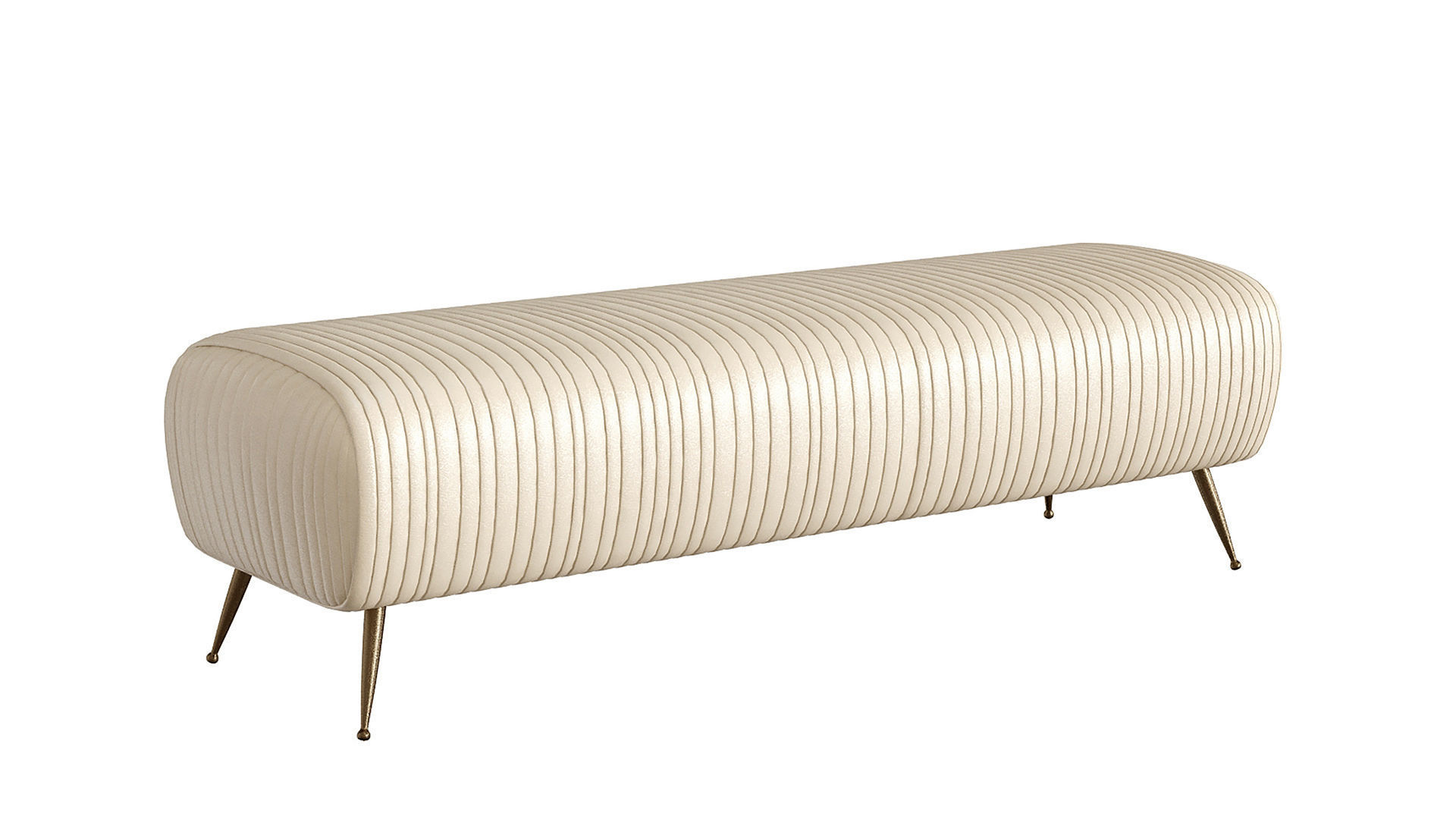 Souffle Bench by Kelly Wearstler 3D model_1
