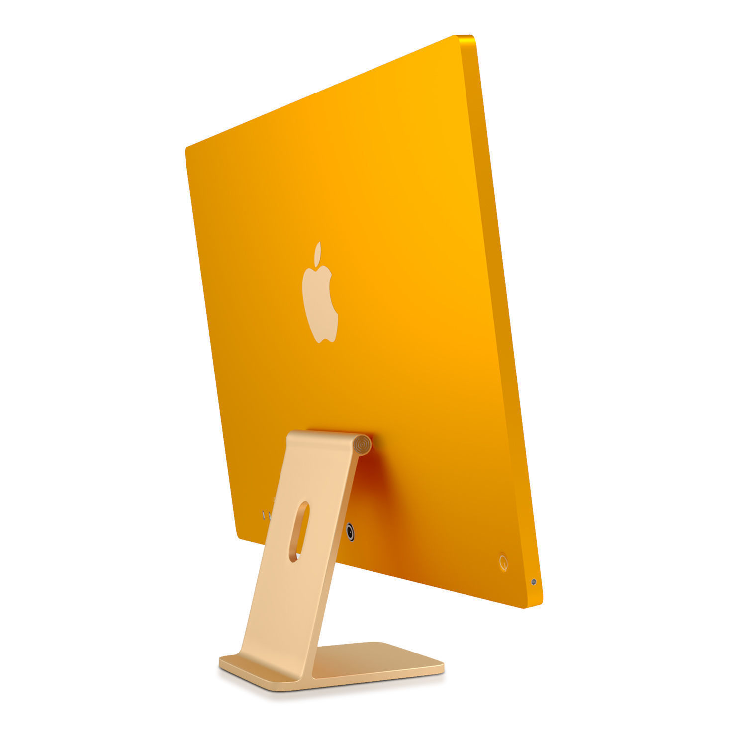 Apple Imac 24 Inch and Magic Keyboard and Magic mouse 3D model_20
