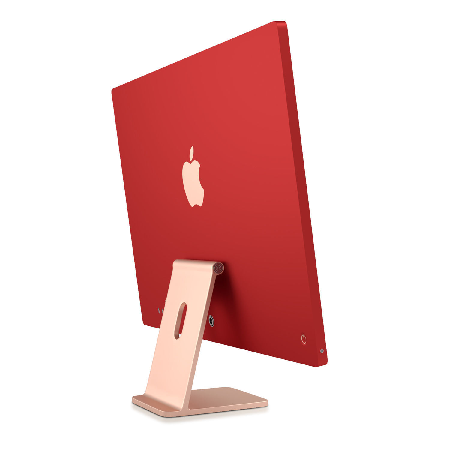 Apple Imac 24 Inch and Magic Keyboard and Magic mouse 3D model_23