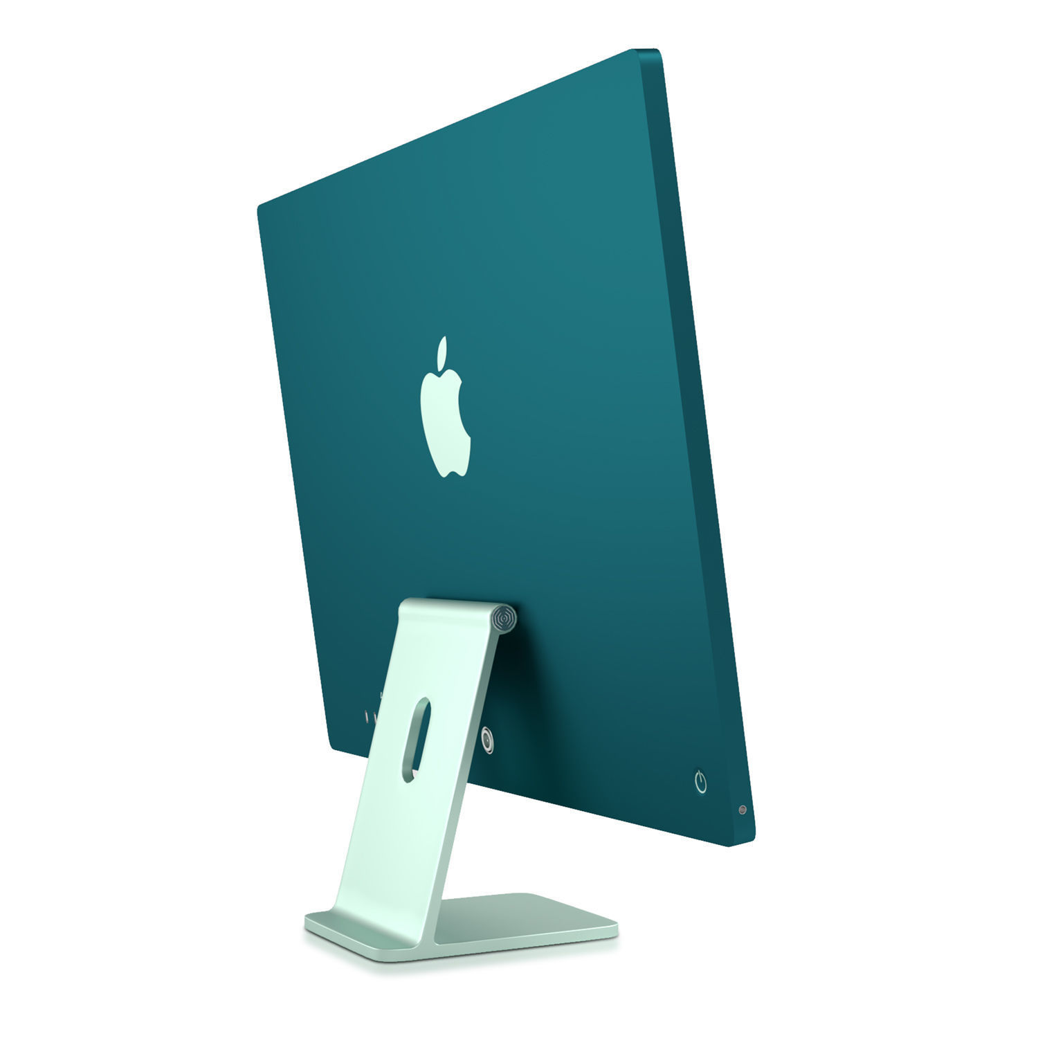 Apple Imac 24 Inch and Magic Keyboard and Magic mouse 3D model_24