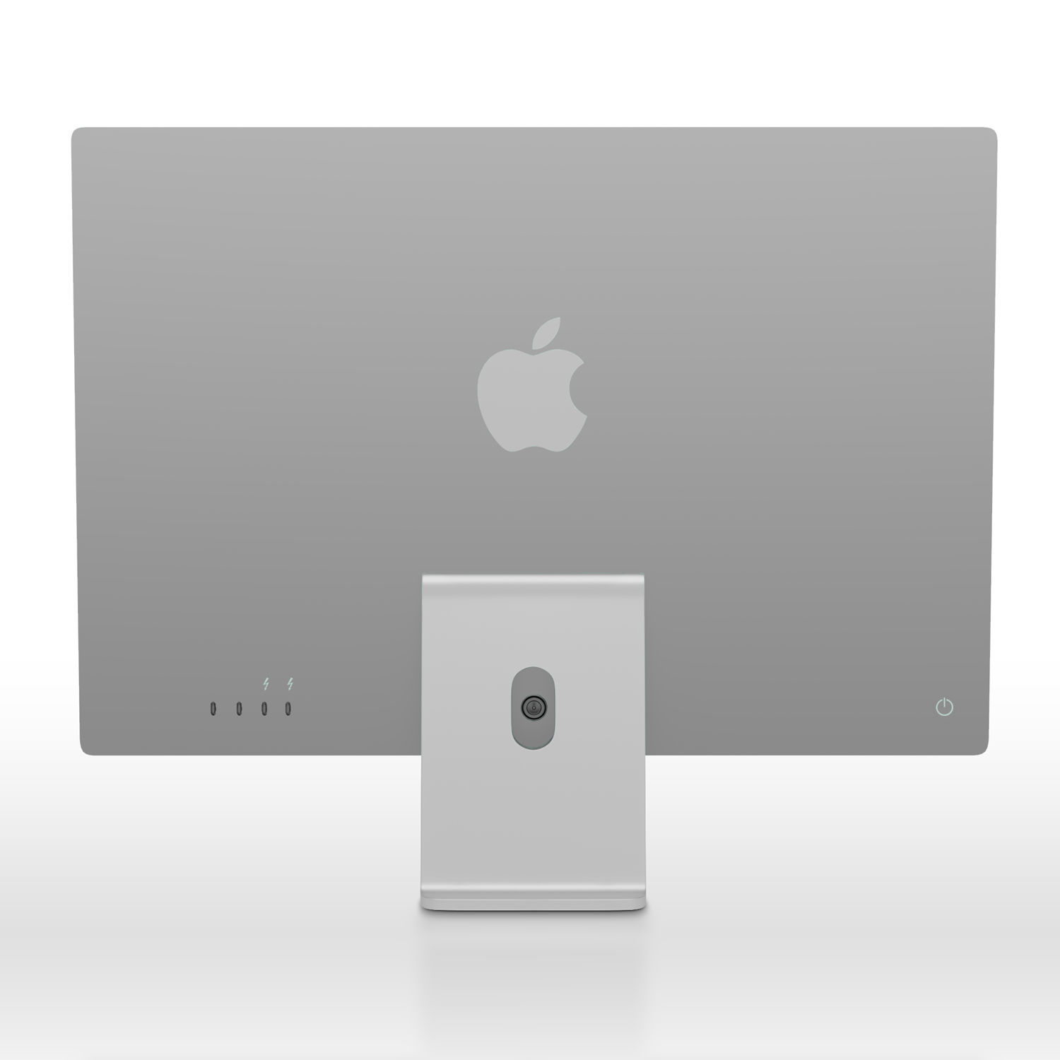 Apple Imac 24 Inch and Magic Keyboard and Magic mouse 3D model_4