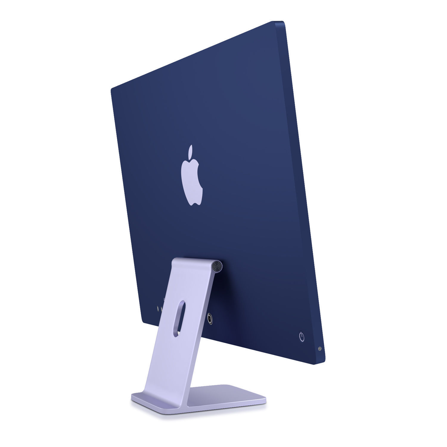 Apple Imac 24 Inch and Magic Keyboard and Magic mouse 3D model_21