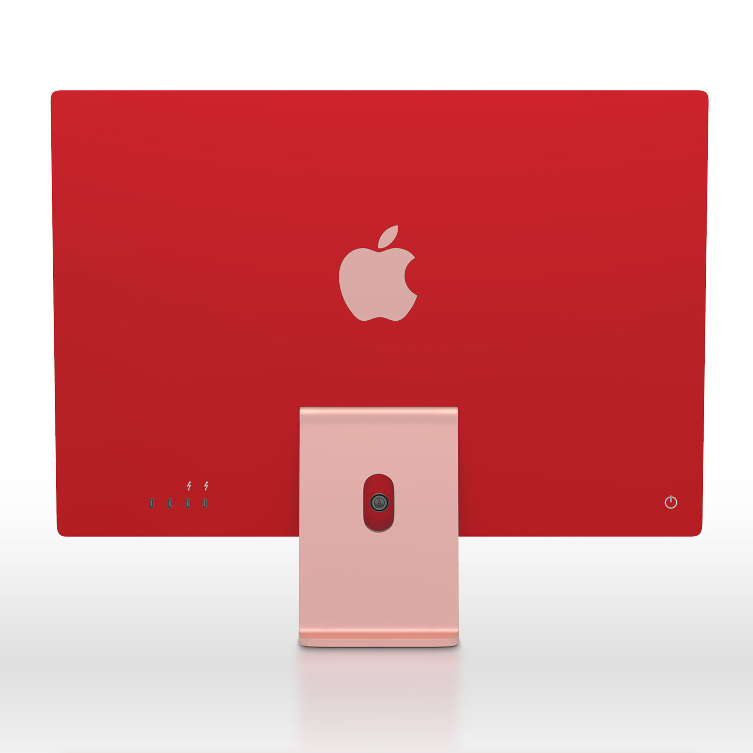 Apple Imac 24 Inch and Magic Keyboard and Magic mouse 3D model_7