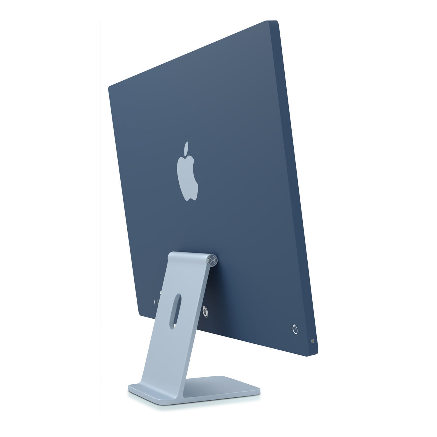 Apple Imac 24 Inch and Magic Keyboard and Magic mouse 3D model_18