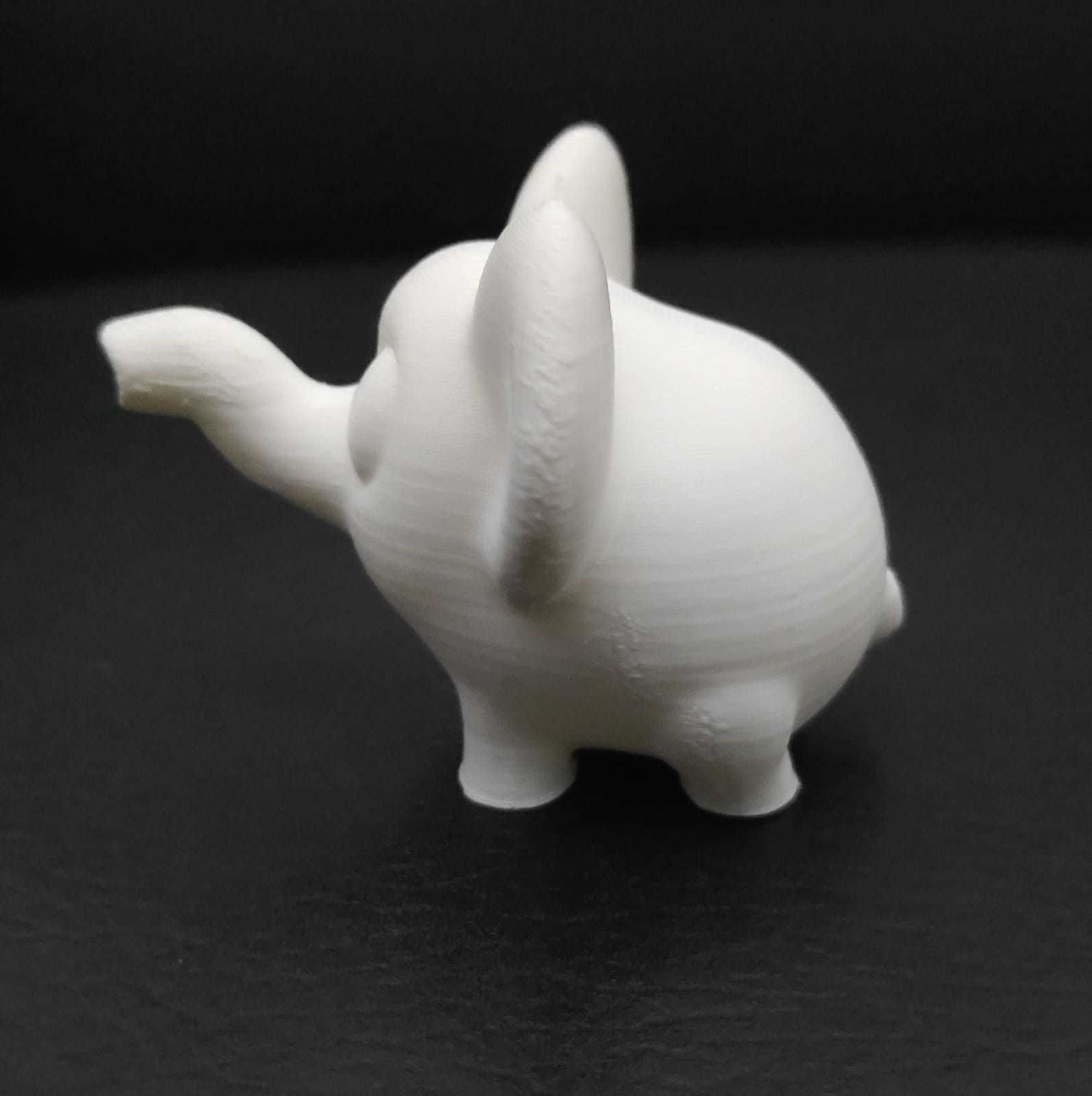 Elephant Cartoon 3D print model_6