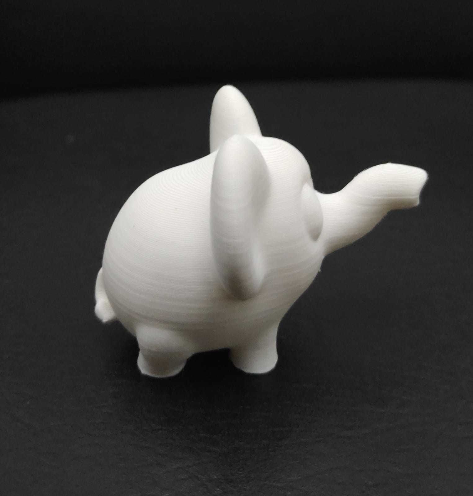 Elephant Cartoon 3D print model_8
