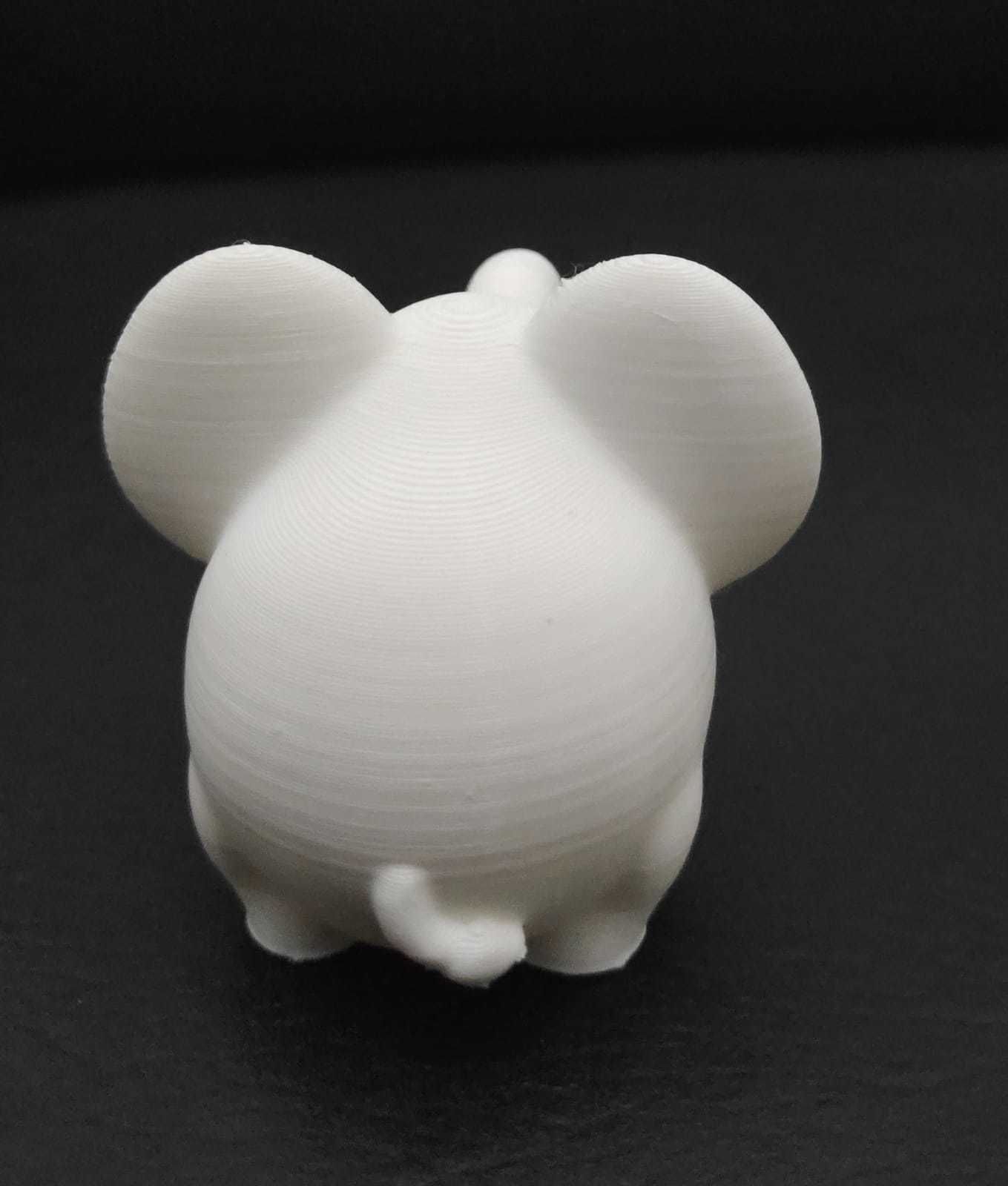 Elephant Cartoon 3D print model_7