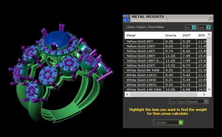 Rings 3D print model_6