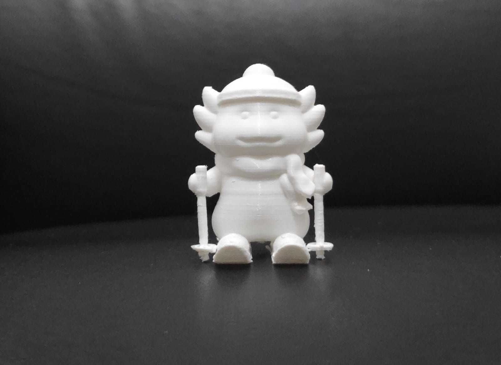 Axolotl Ski 3D print model_10