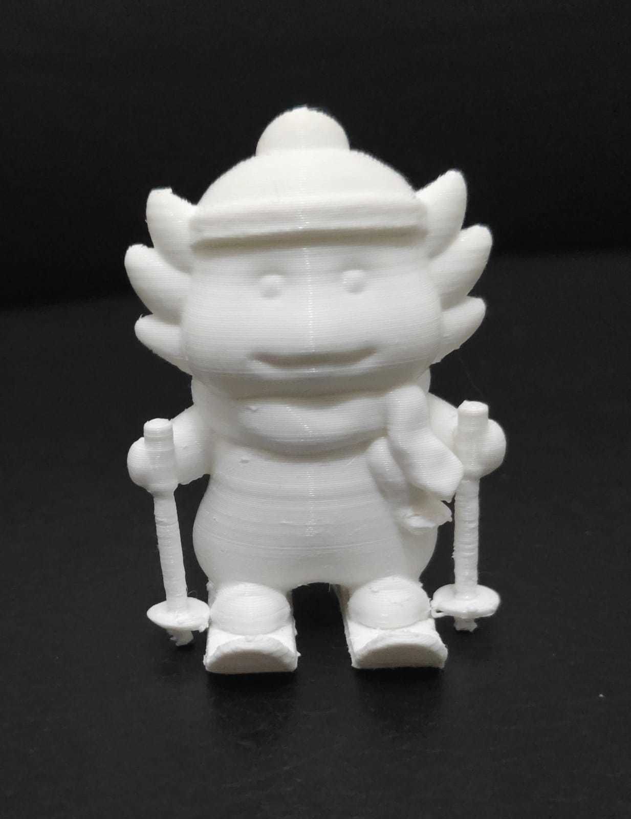Axolotl Ski 3D print model_4