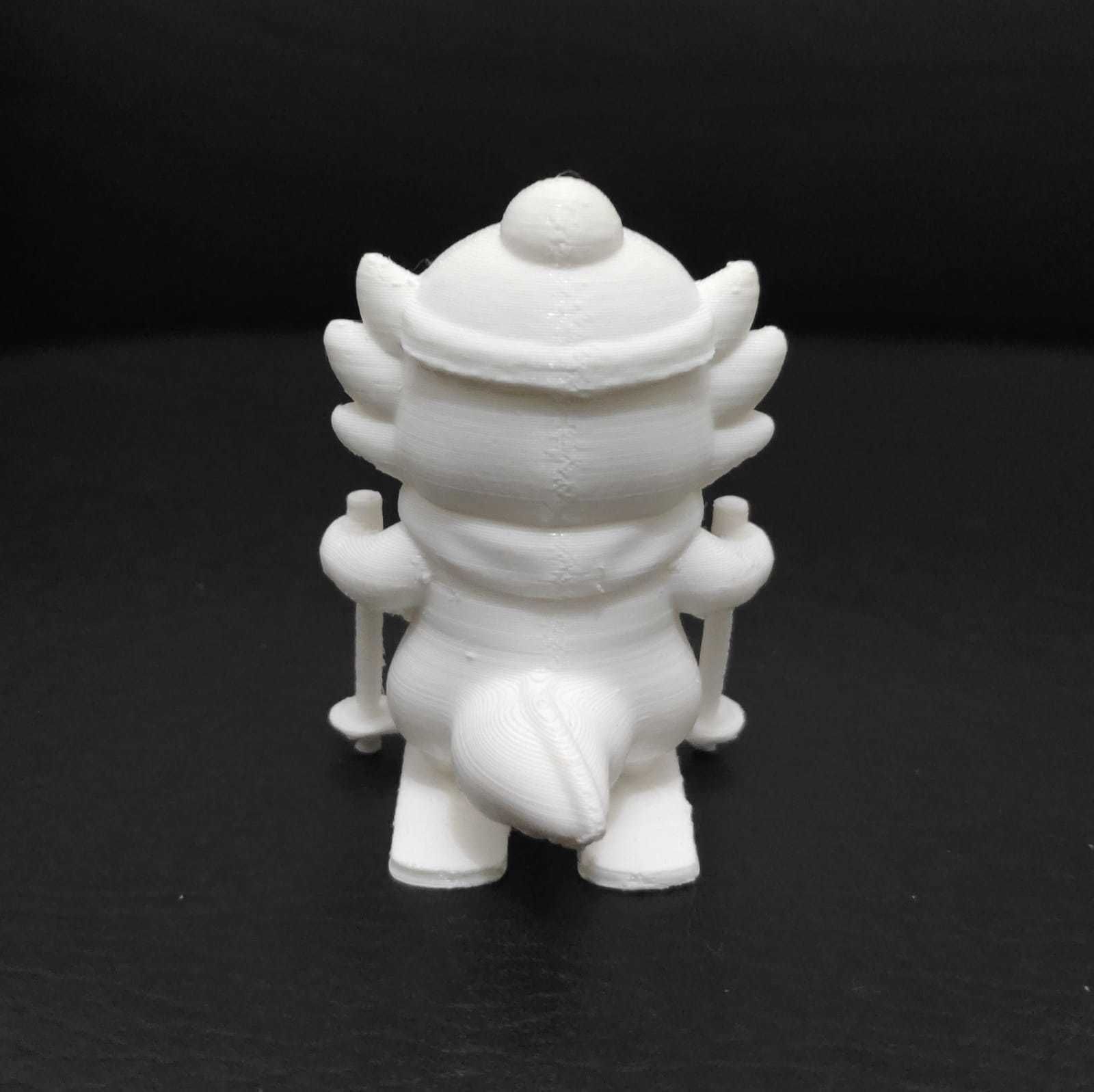 Axolotl Ski 3D print model_7