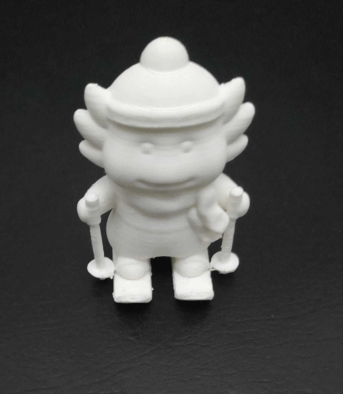 Axolotl Ski 3D print model_13