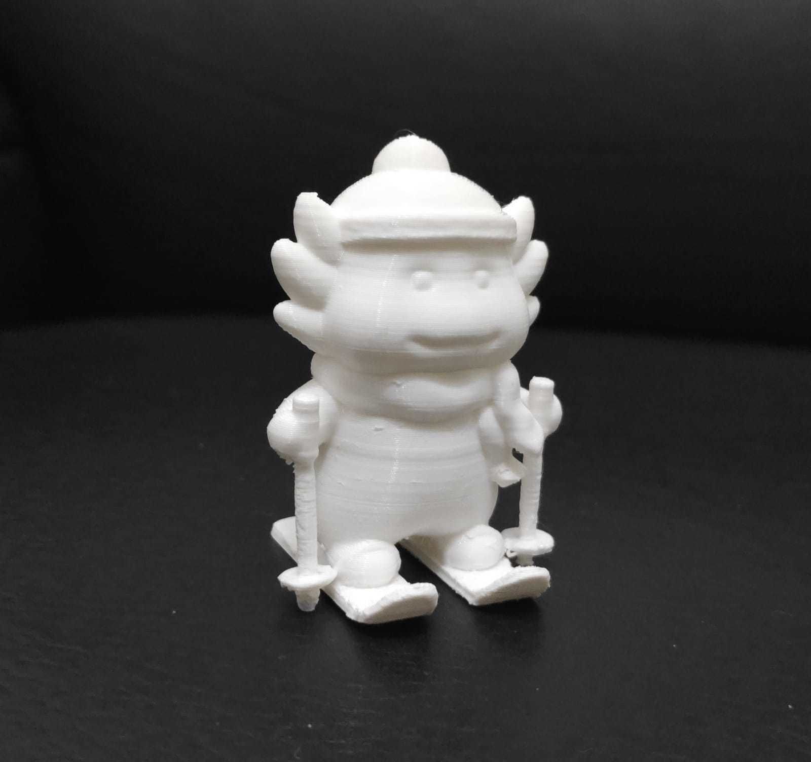 Axolotl Ski 3D print model_5
