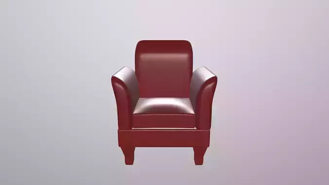 Drawing Room Sofa Free low-poly 3D model