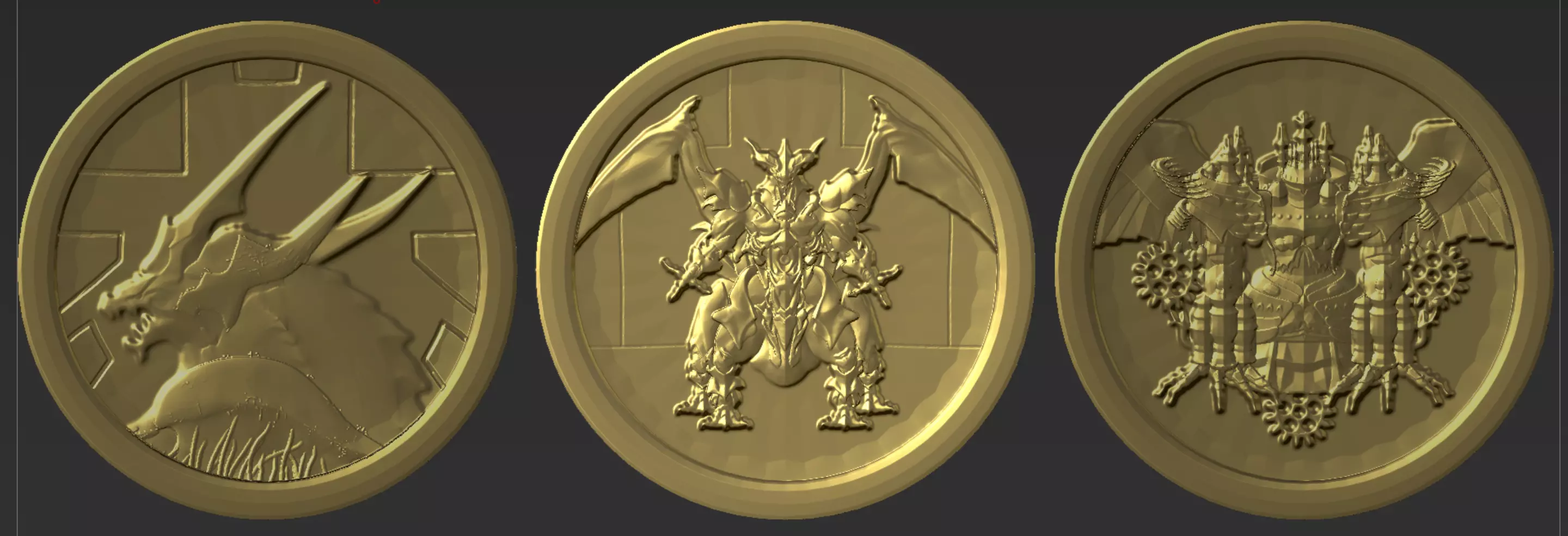 FFXIV Ultimate Coins 3D print model
