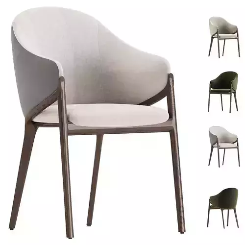 Chair Angel Cerda ACH200 walnut