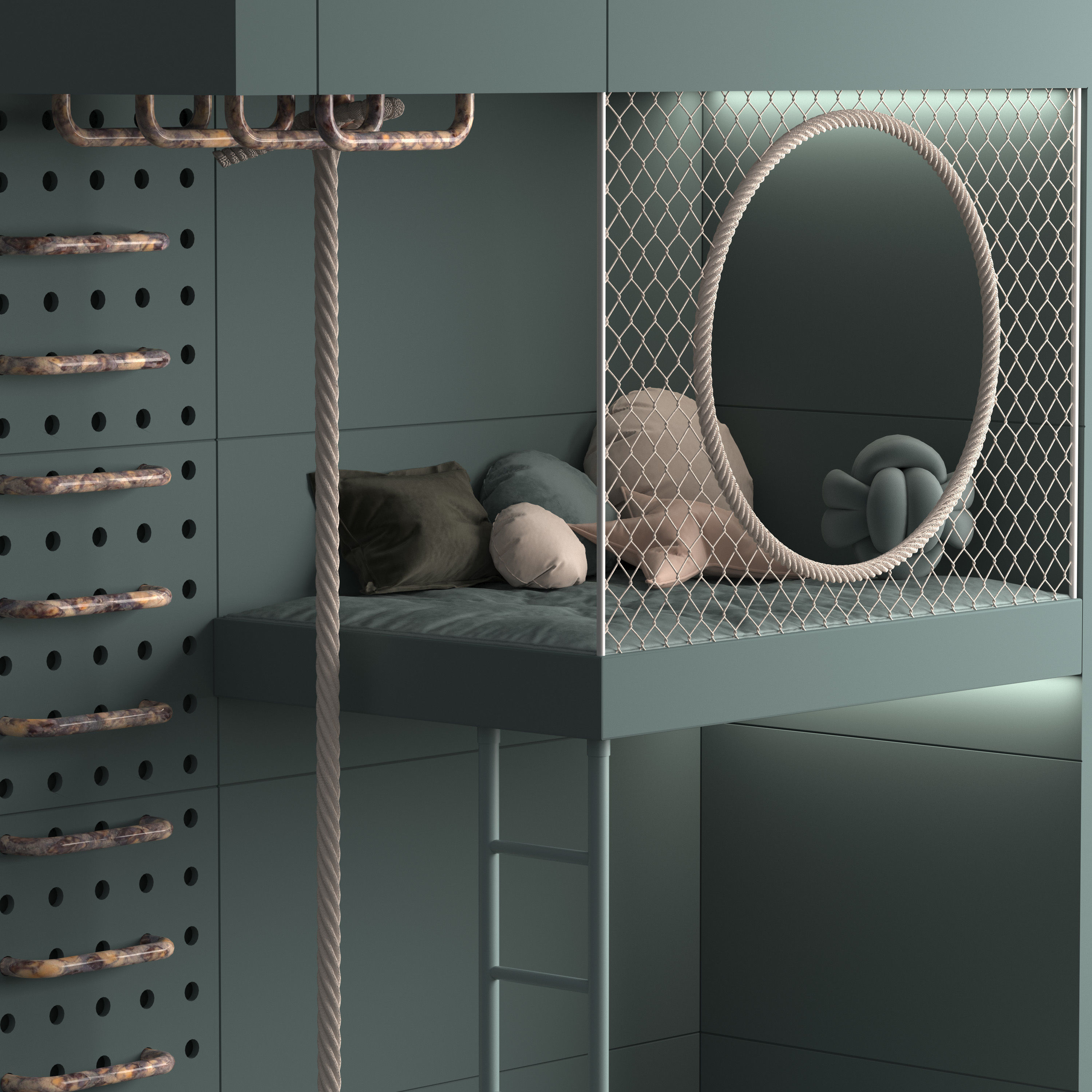 Kindergarten 3D model_2