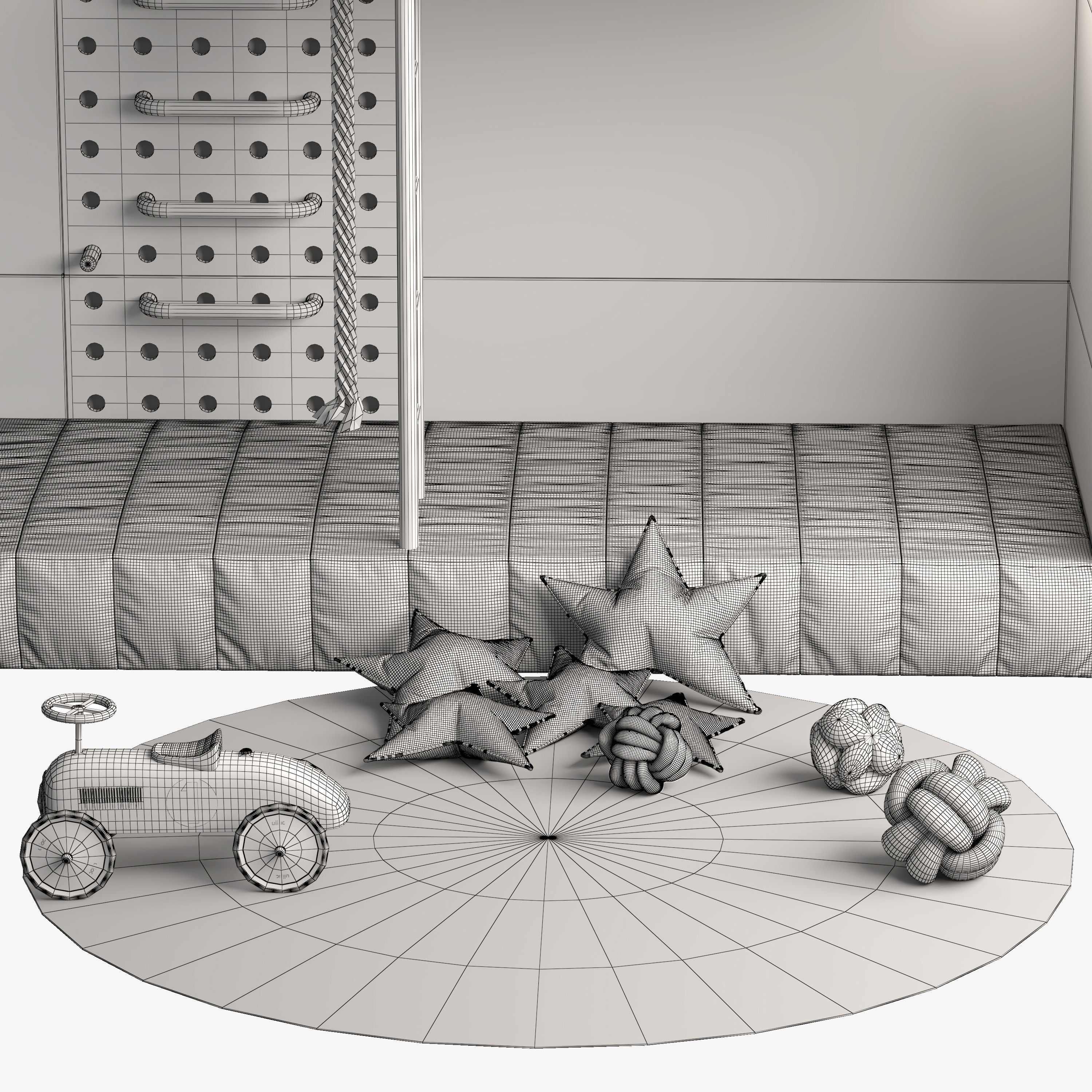 Kindergarten 3D model_4