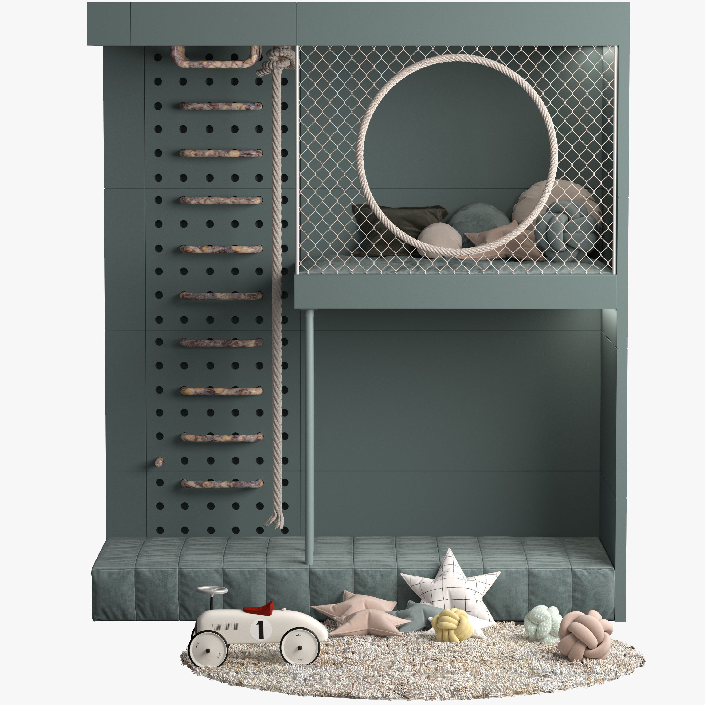 Kindergarten 3D model_1