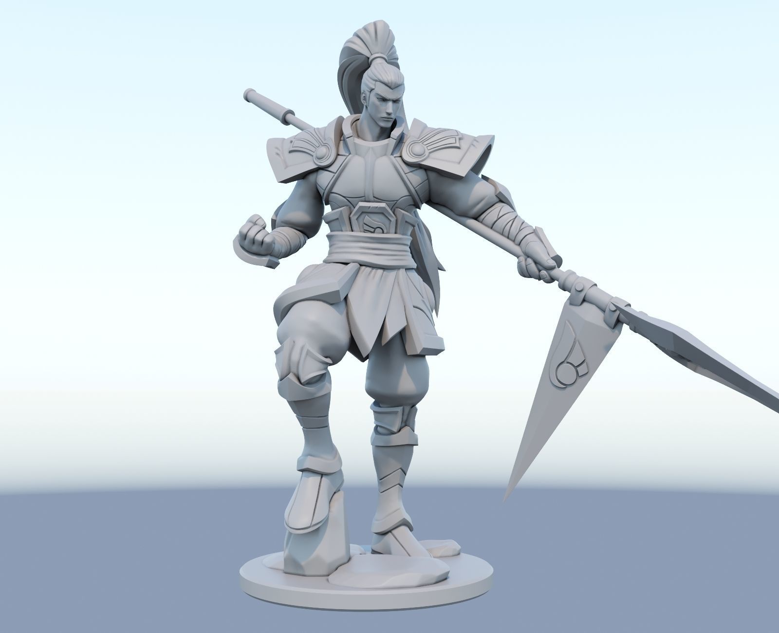 xin zhao league of legends 3d print model 3D print model_7
