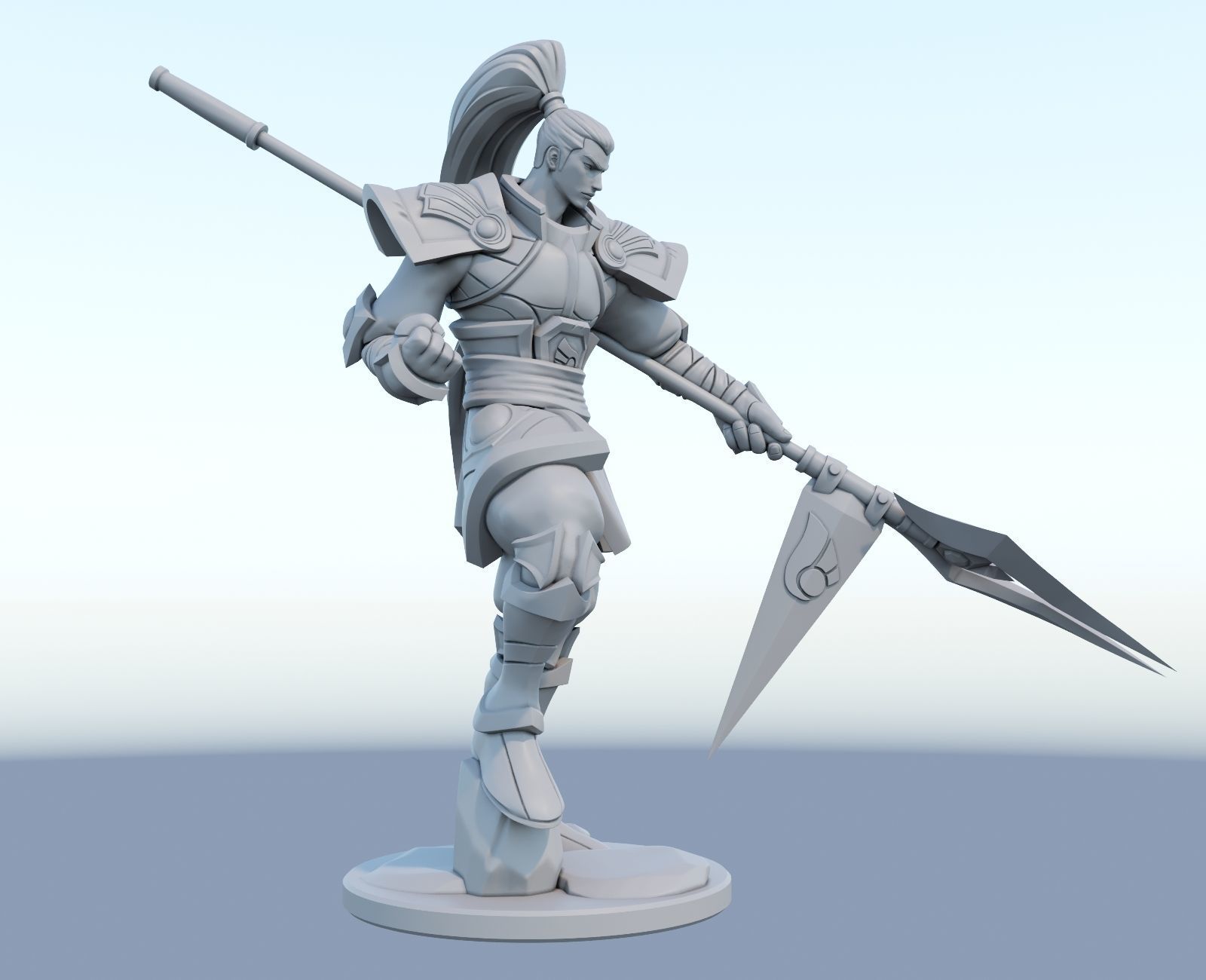 xin zhao league of legends 3d print model 3D print model_6
