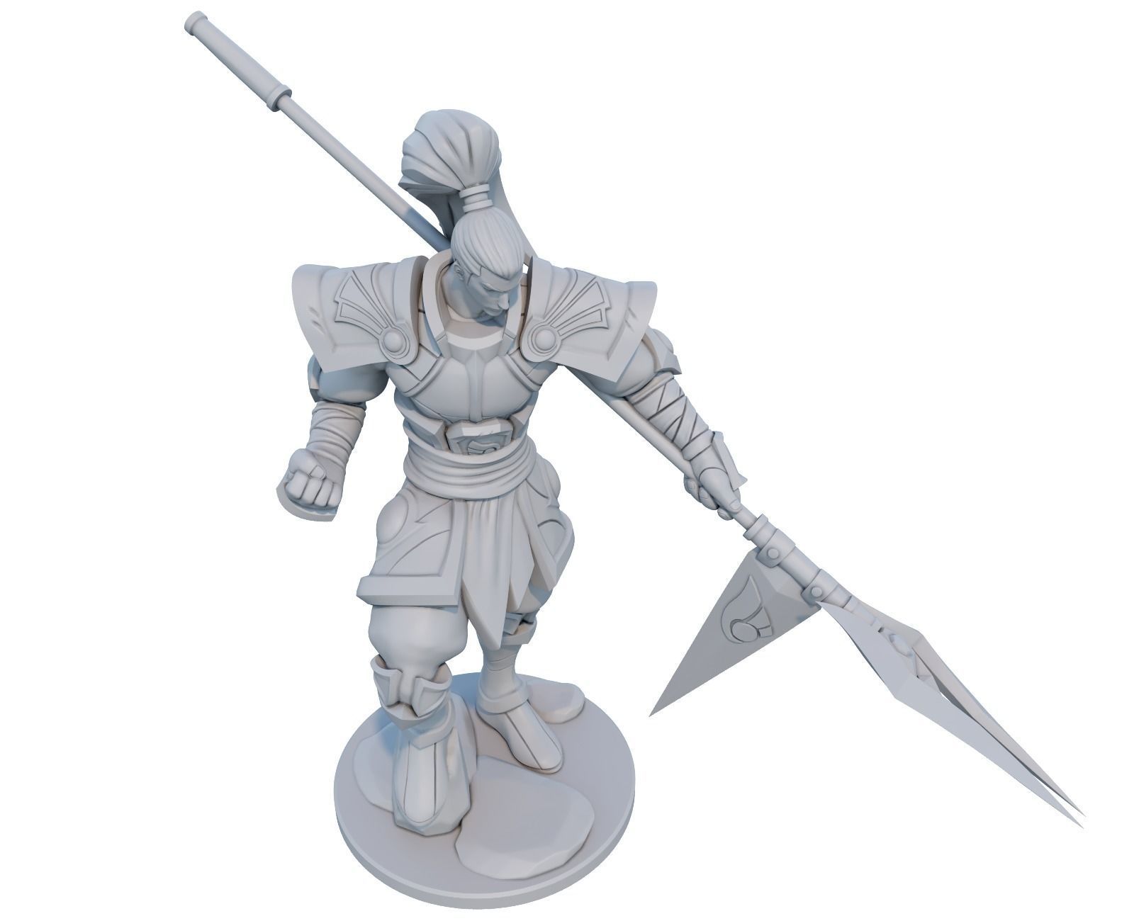 xin zhao league of legends 3d print model 3D print model_8
