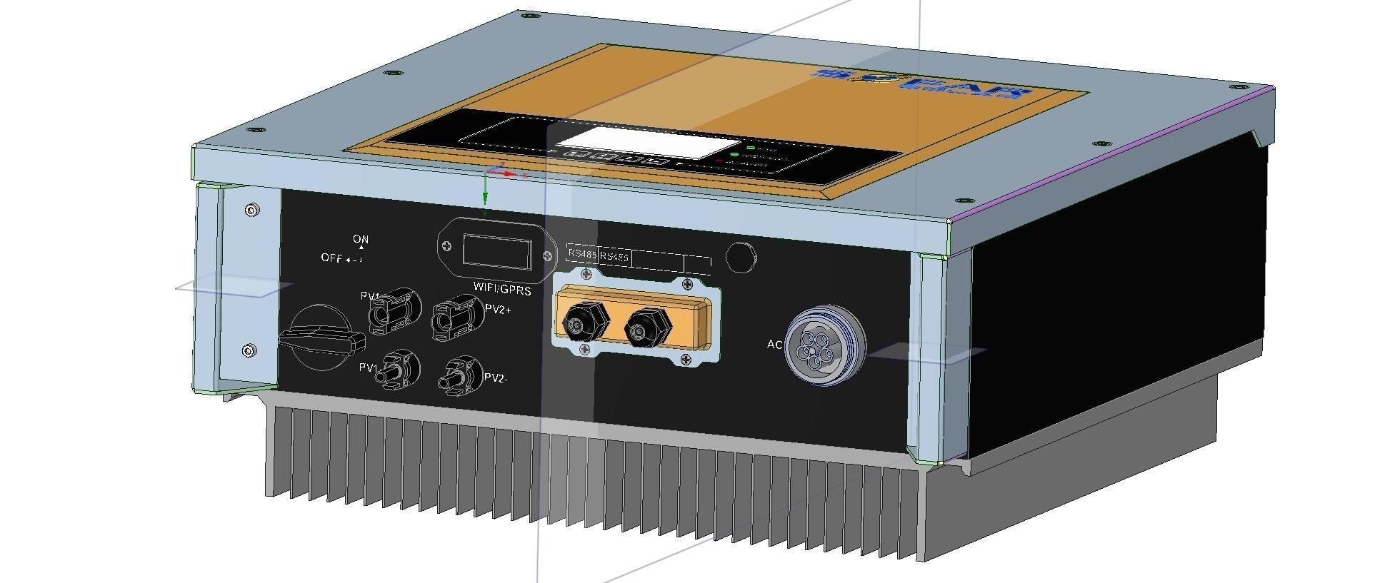  5KTL-X SOLAR INVERTER 3D 3D model_9