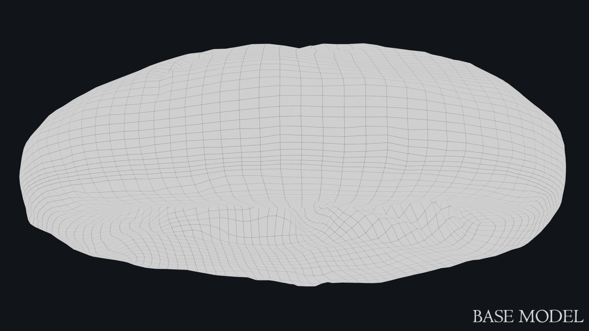 Lydian Coin Low-poly 3D model_36