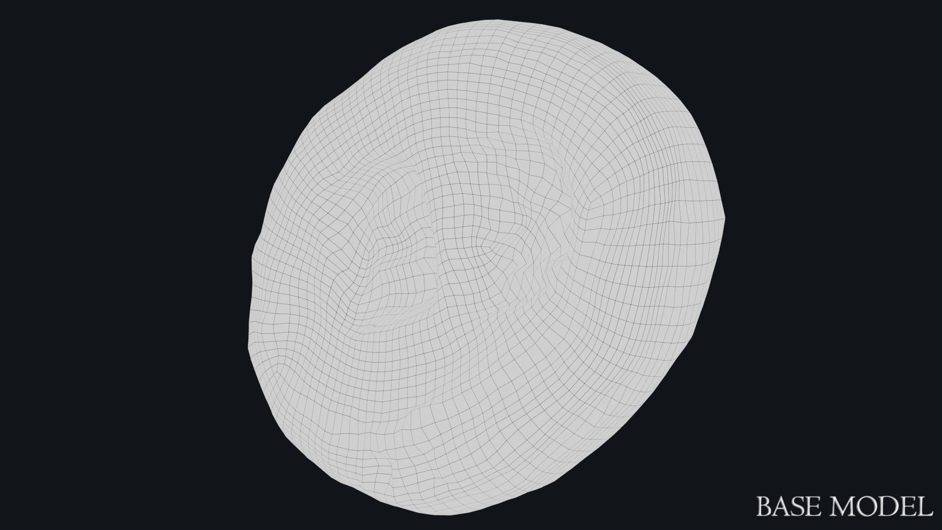 Lydian Coin Low-poly 3D model_30