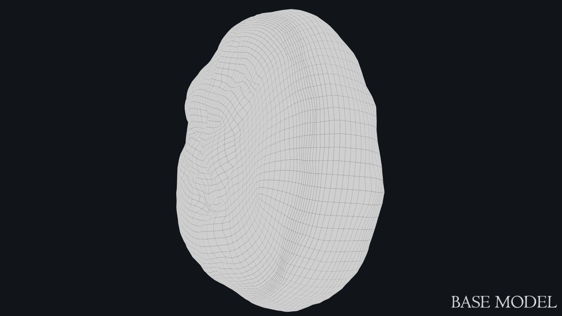 Lydian Coin Low-poly 3D model_46