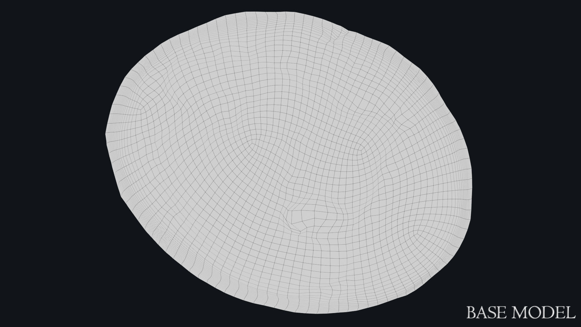 Lydian Coin Low-poly 3D model_20