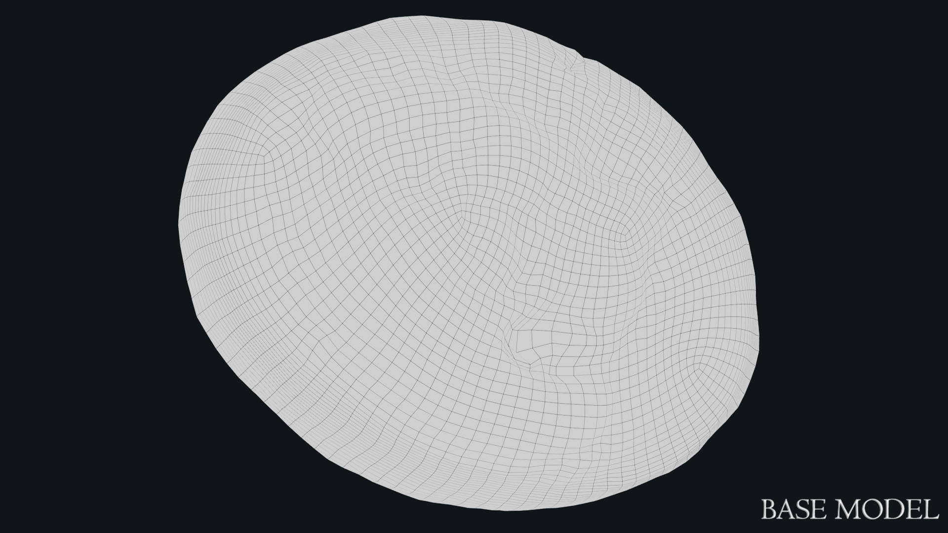 Lydian Coin Low-poly 3D model_22