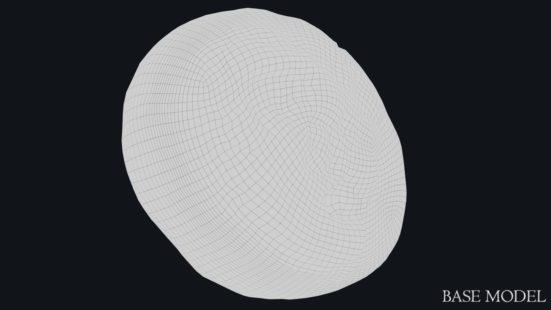 Lydian Coin Low-poly 3D model_24