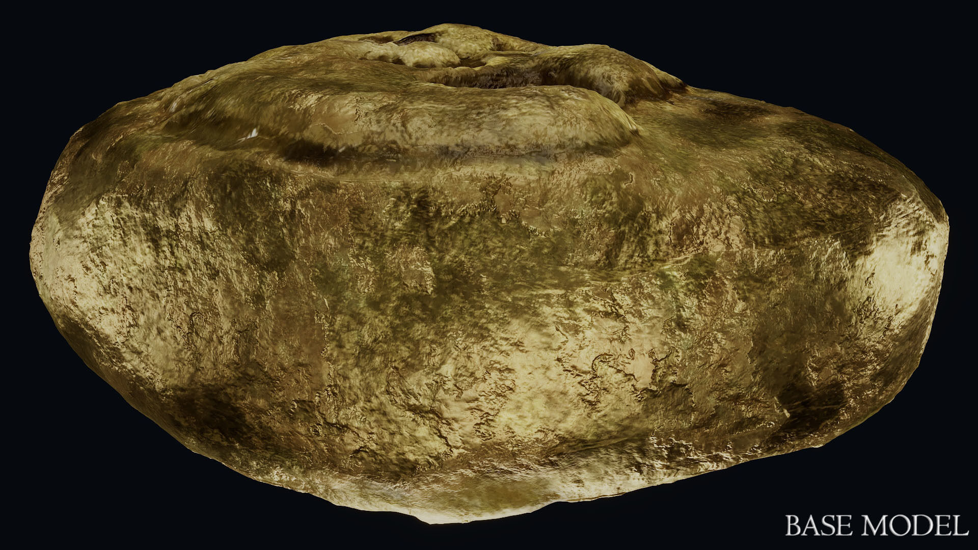 Lydian Coin Low-poly 3D model_41