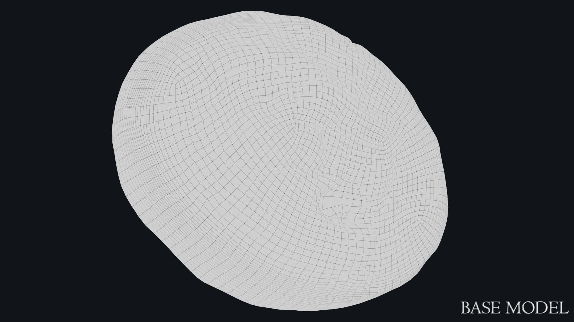 Lydian Coin Low-poly 3D model_50