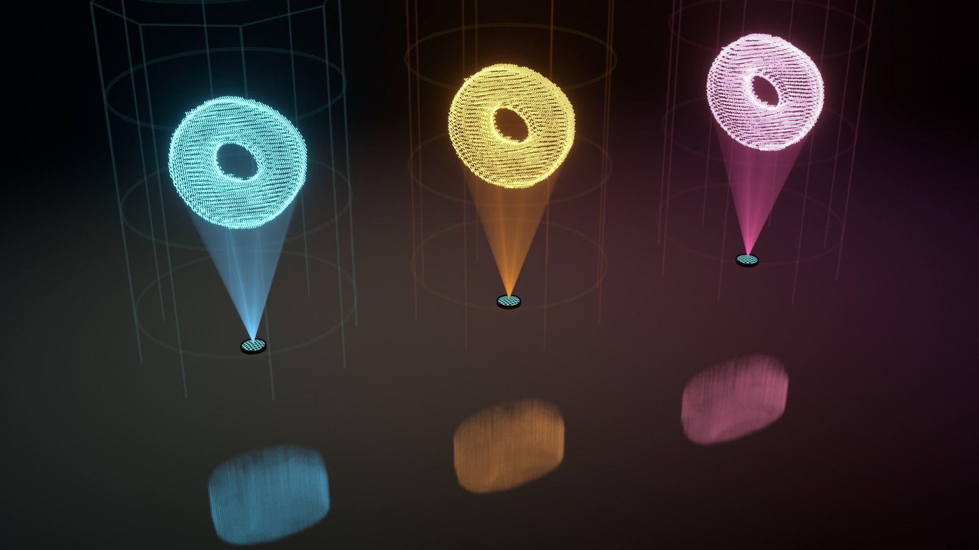 Hologram Donut 3D model_4