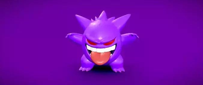 Gengar Sinister - 3D Print