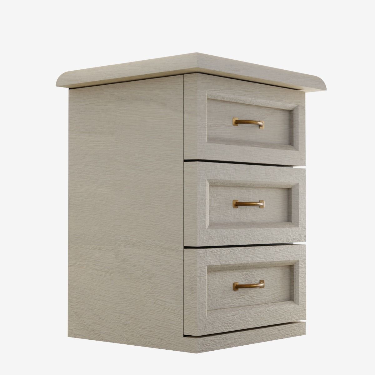 Chest of Drawers Low-poly 3D model_3