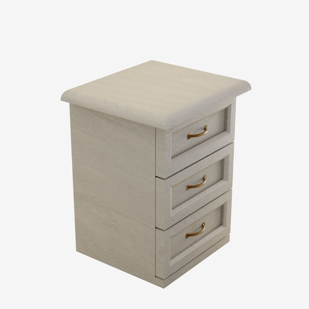 Chest of Drawers Low-poly 3D model_5