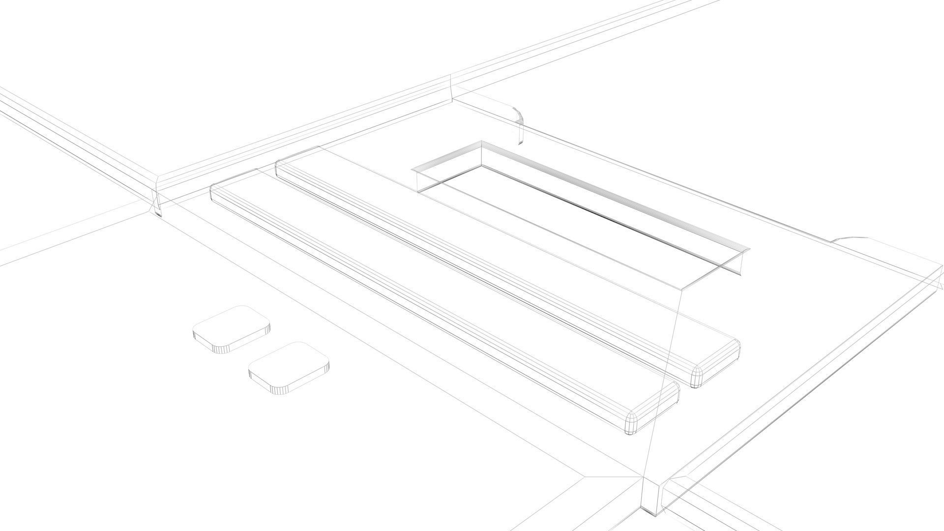 Credit Card type USB flash drive 3D model_12
