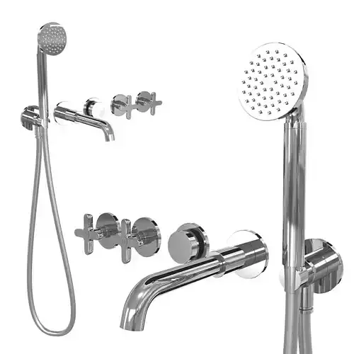 Fantini Icona Classic Built in bathtub mixer