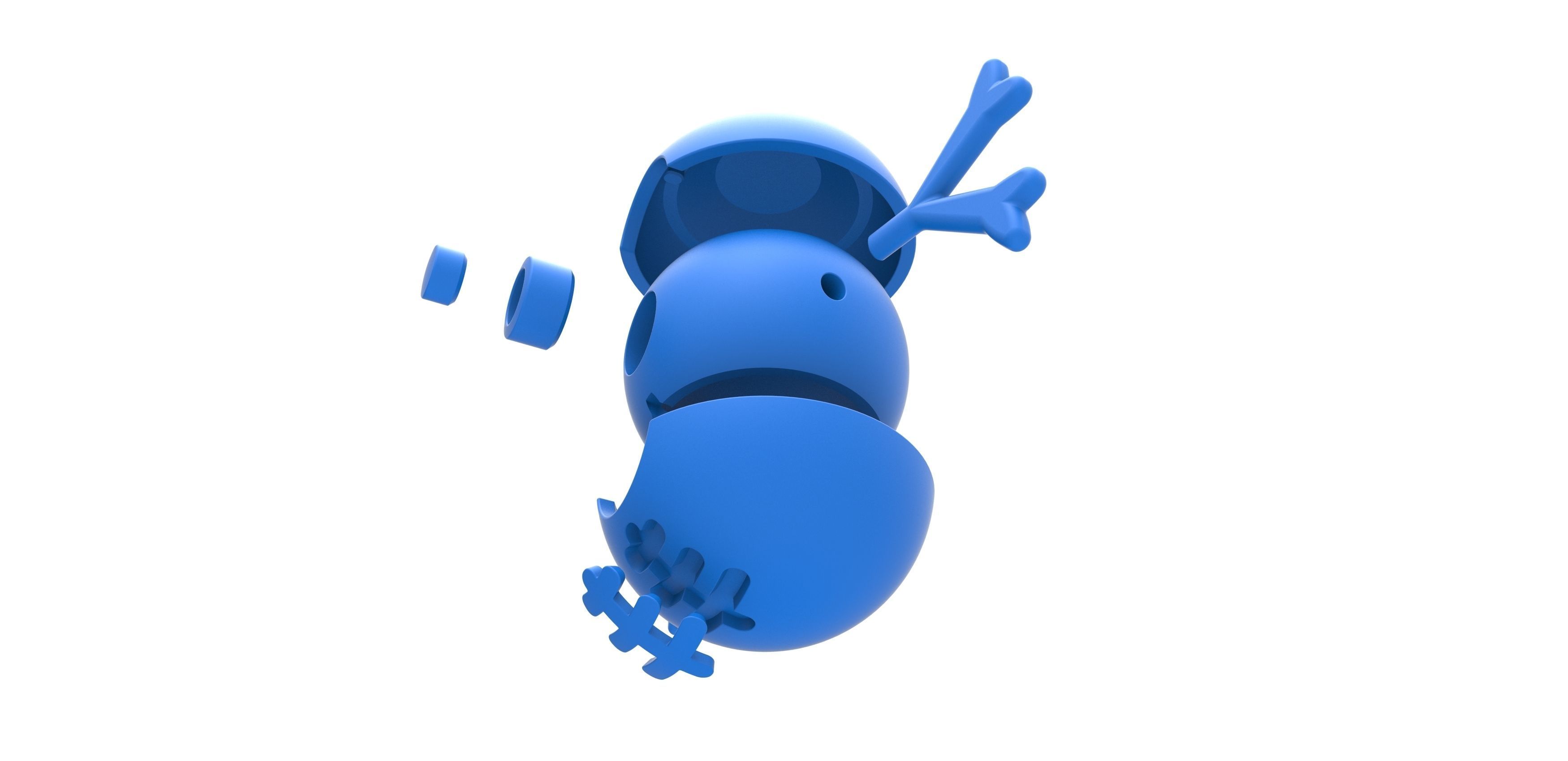 Paldean Wooper orb 3D print model_19