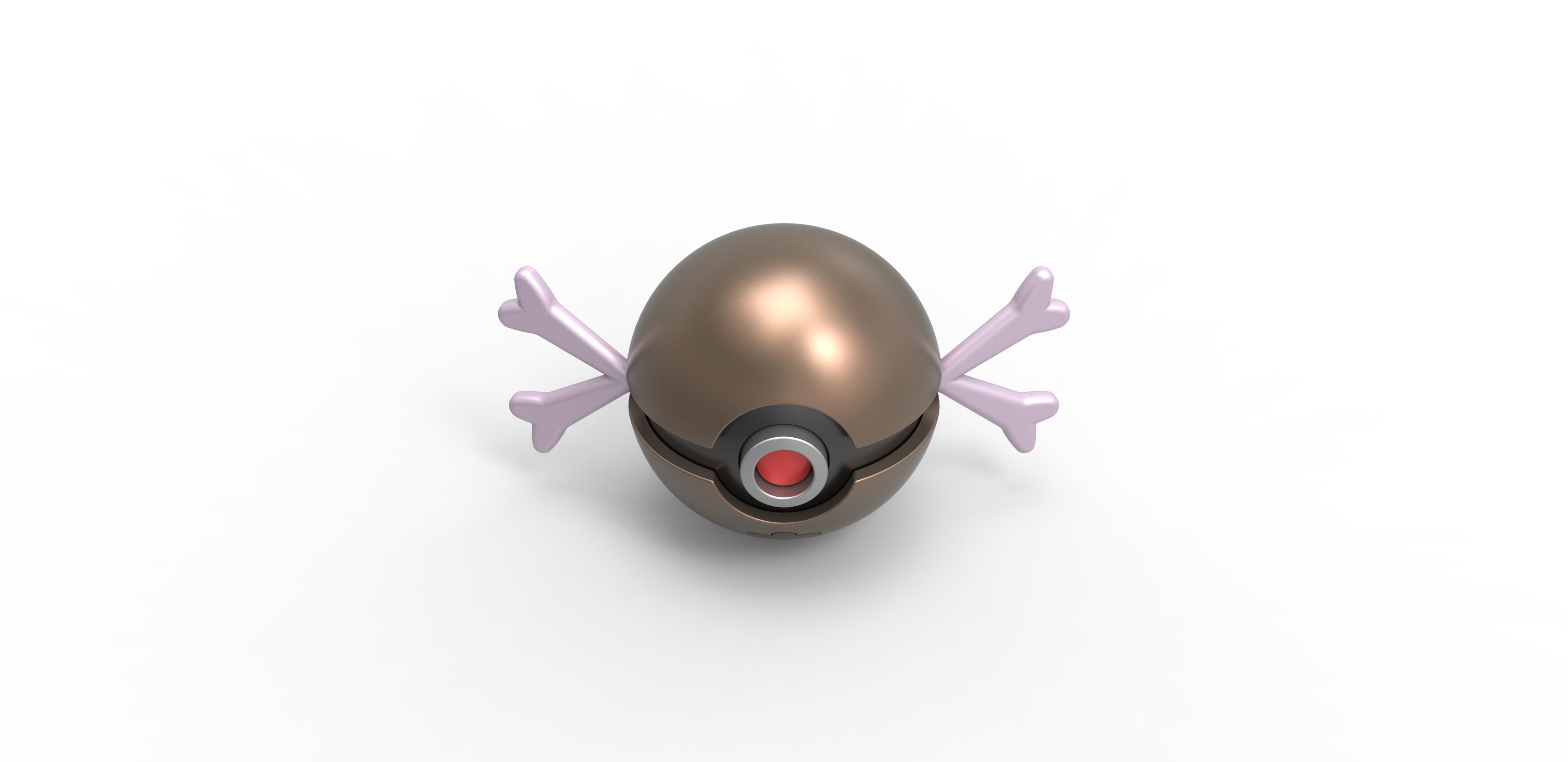 Paldean Wooper orb 3D print model_3