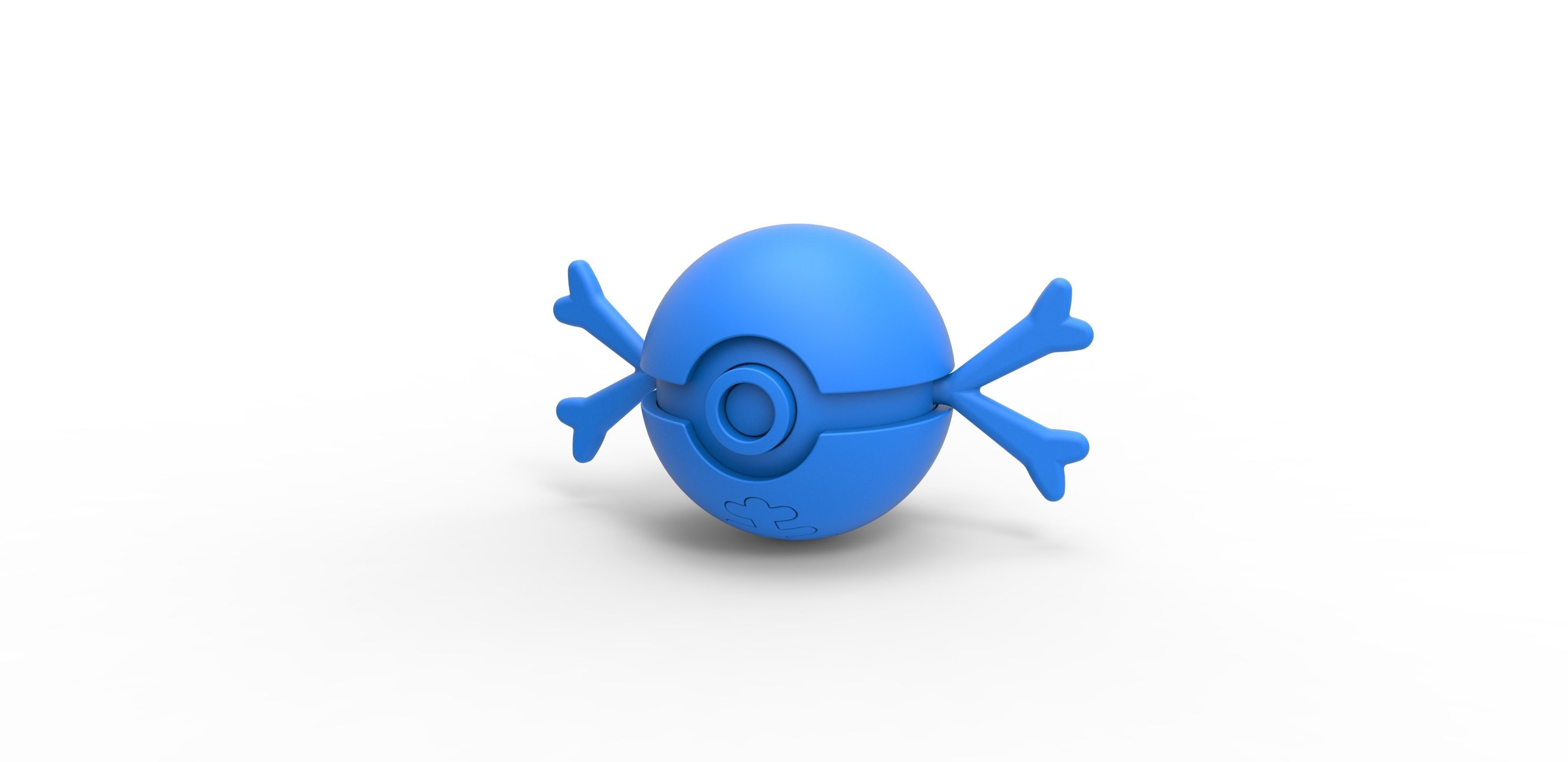Paldean Wooper orb 3D print model_9