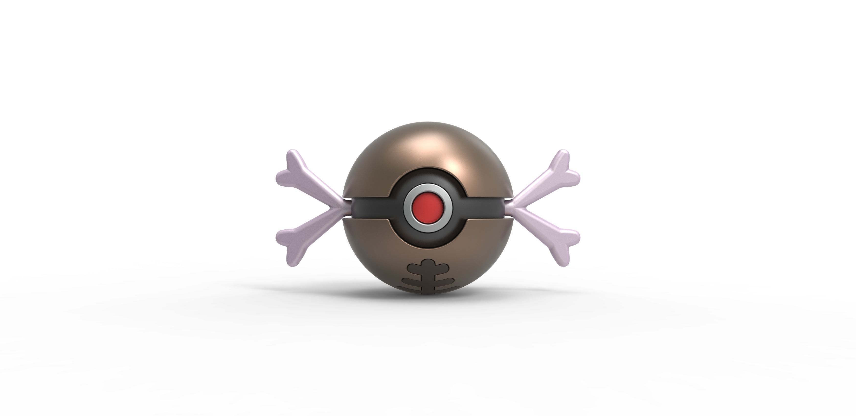 Paldean Wooper orb 3D print model_2