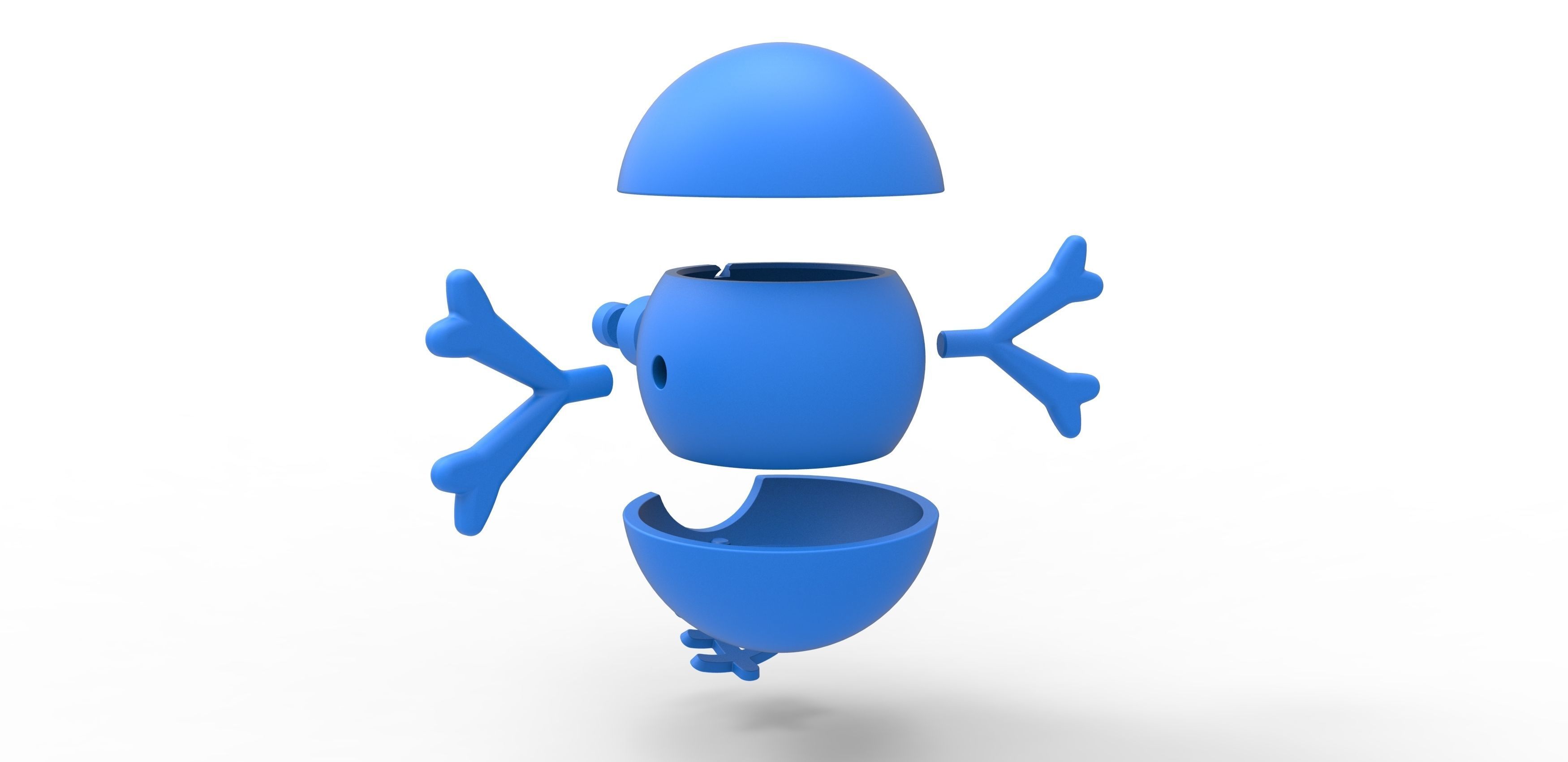 Paldean Wooper orb 3D print model_22