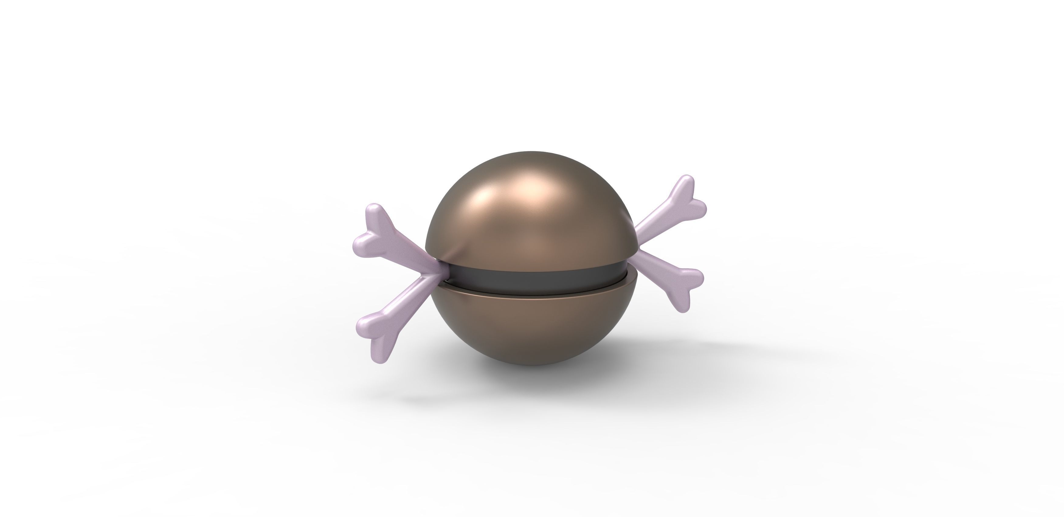 Paldean Wooper orb 3D print model_7