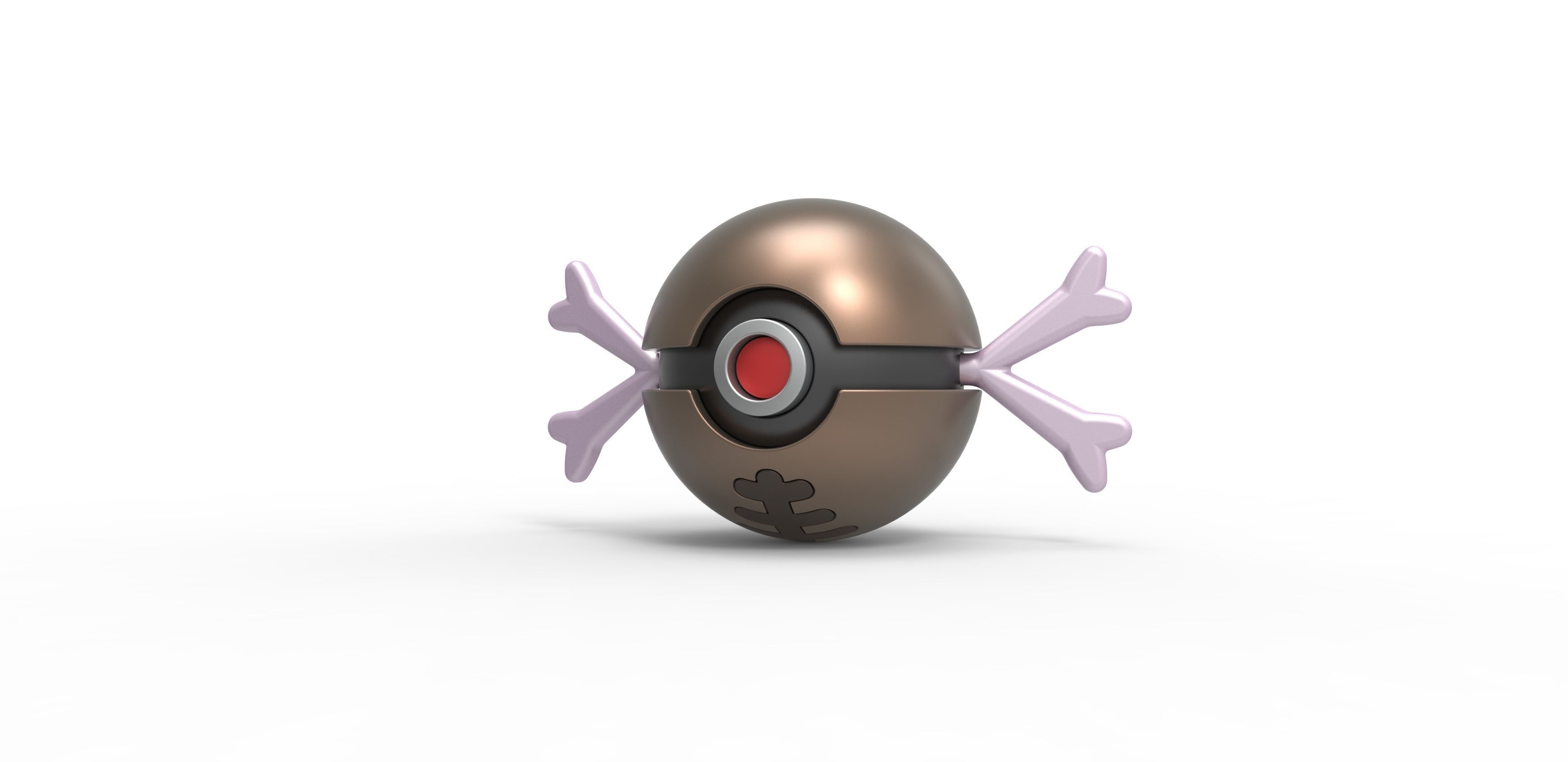 Paldean Wooper orb 3D print model_1