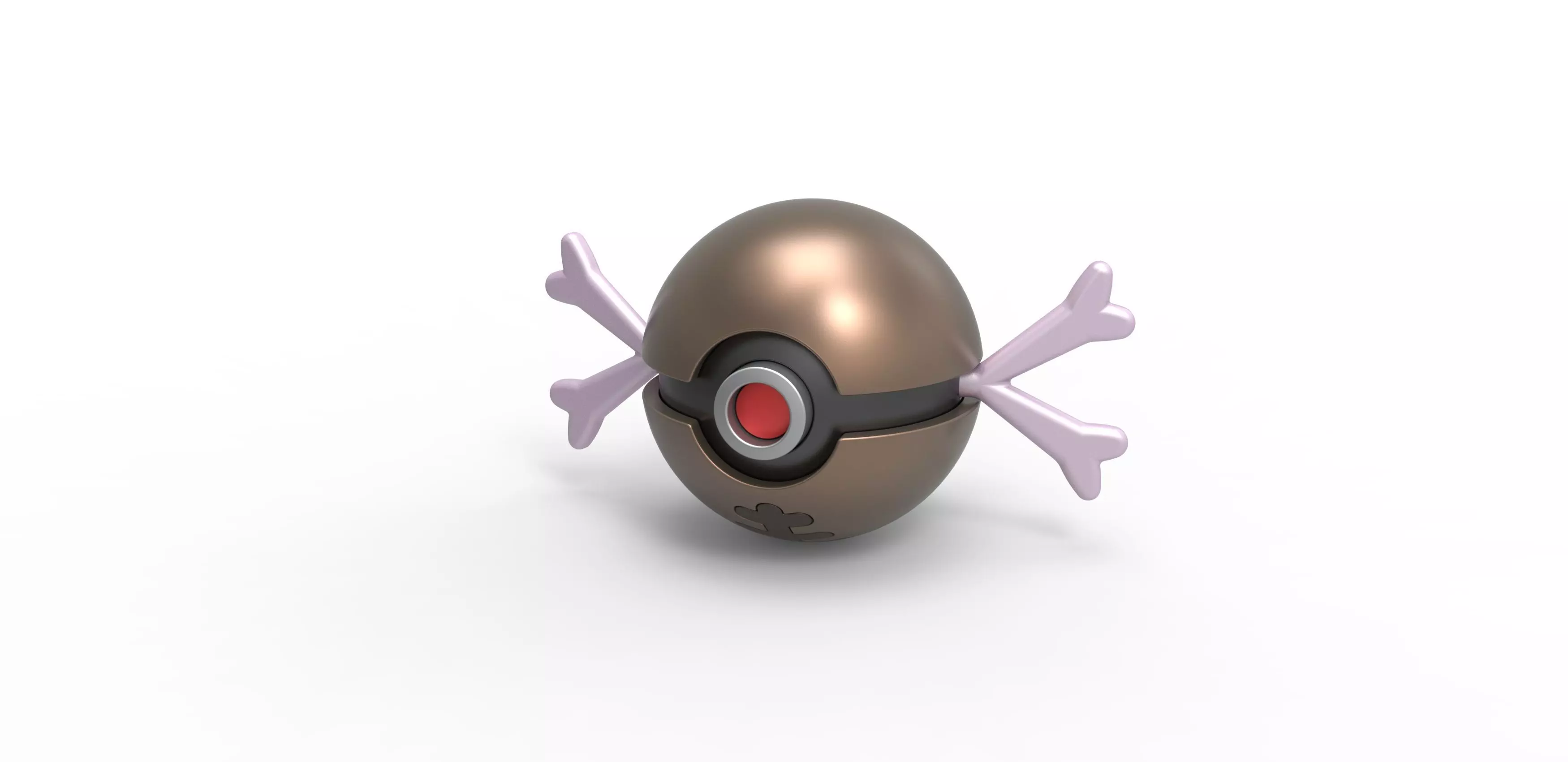 Paldean Wooper orb 3D print model_0
